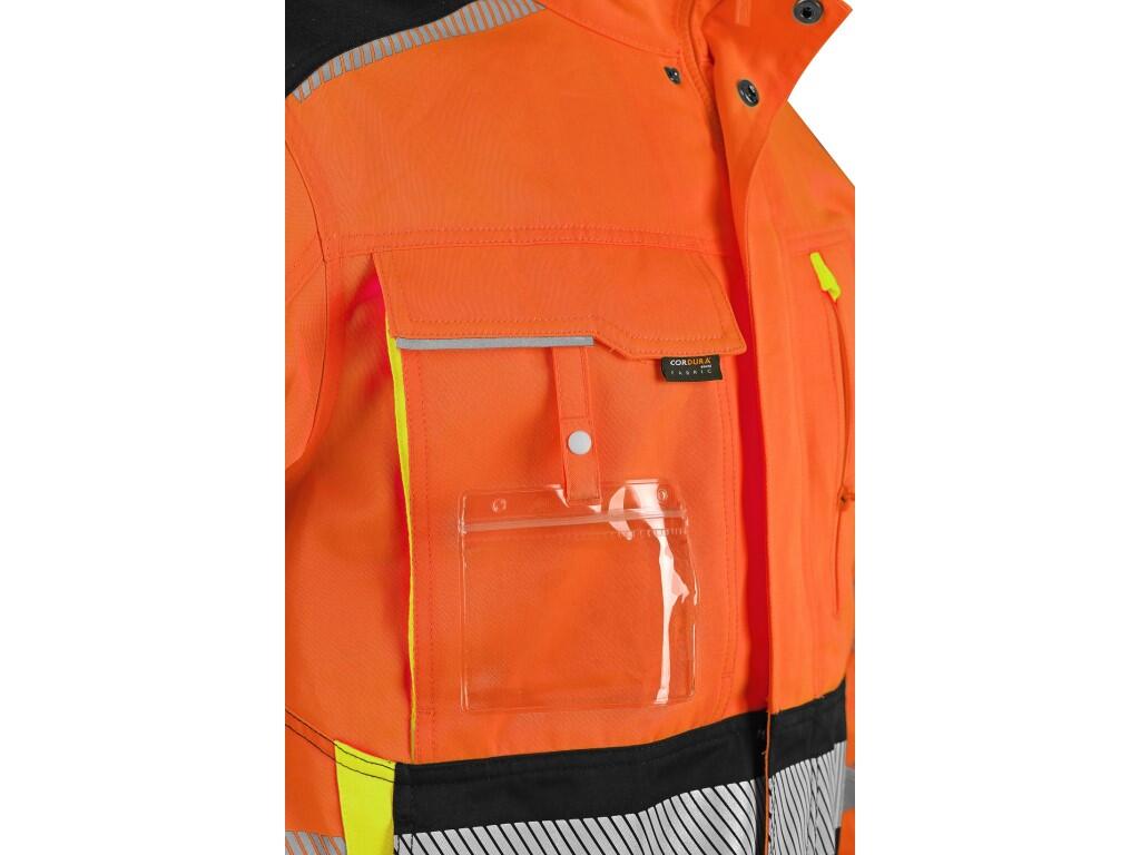 Blůza CXS BENSON, výstražná, pánská, oranžovo-černá, vel. 56