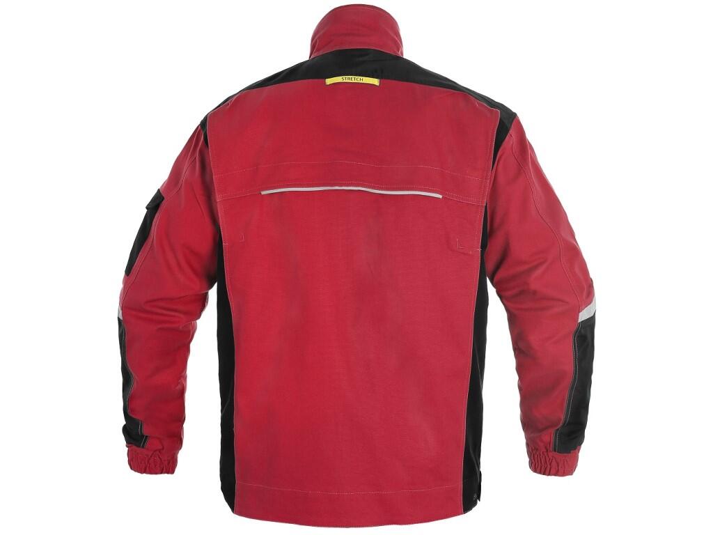 Blůza CXS STRETCH, pánská, červeno - černá, vel. 54