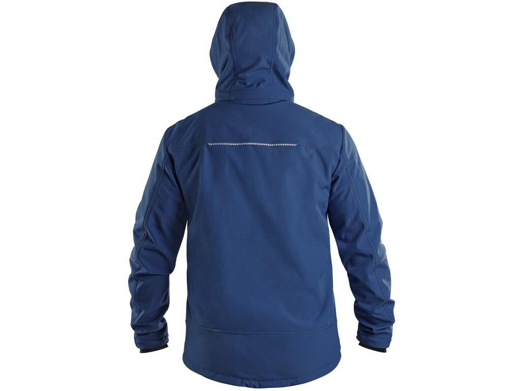 Bunda CXS STRETCH, pánská, softshell, tmavě modrá, vel. XXL