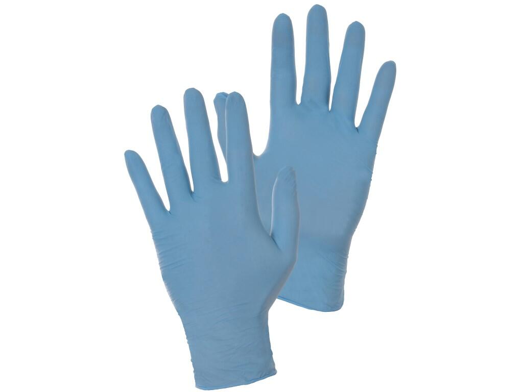 Rukavice CXS STERN, jednorazové, nitrilové, vel. 08