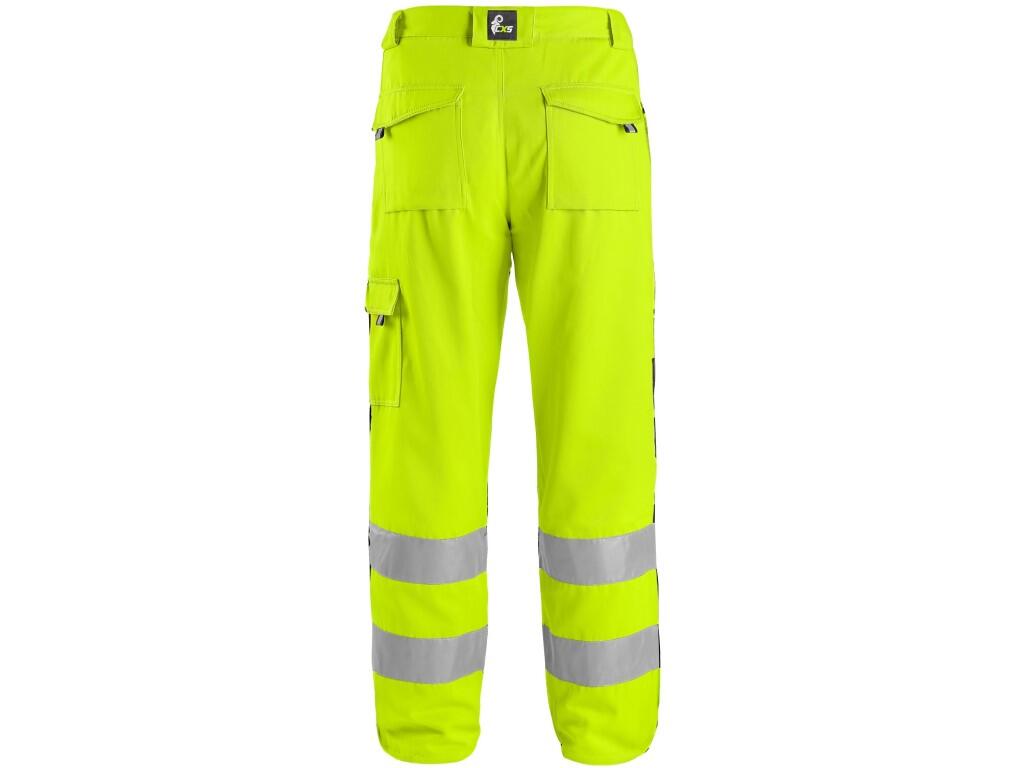 Nohavice CXS NORWICH, výstražné, 170-176cm, žlto-modré