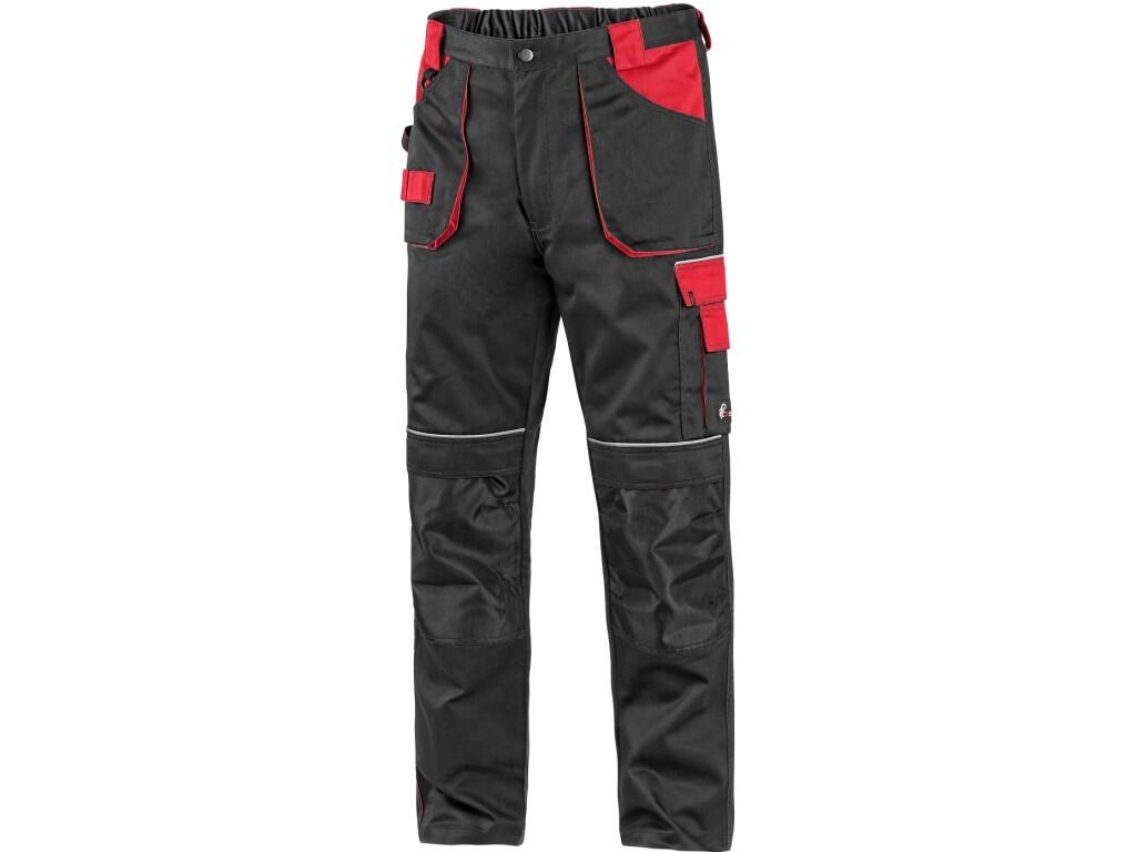 Nohavice CXS ORION TEODOR, pánske, čierno-červené