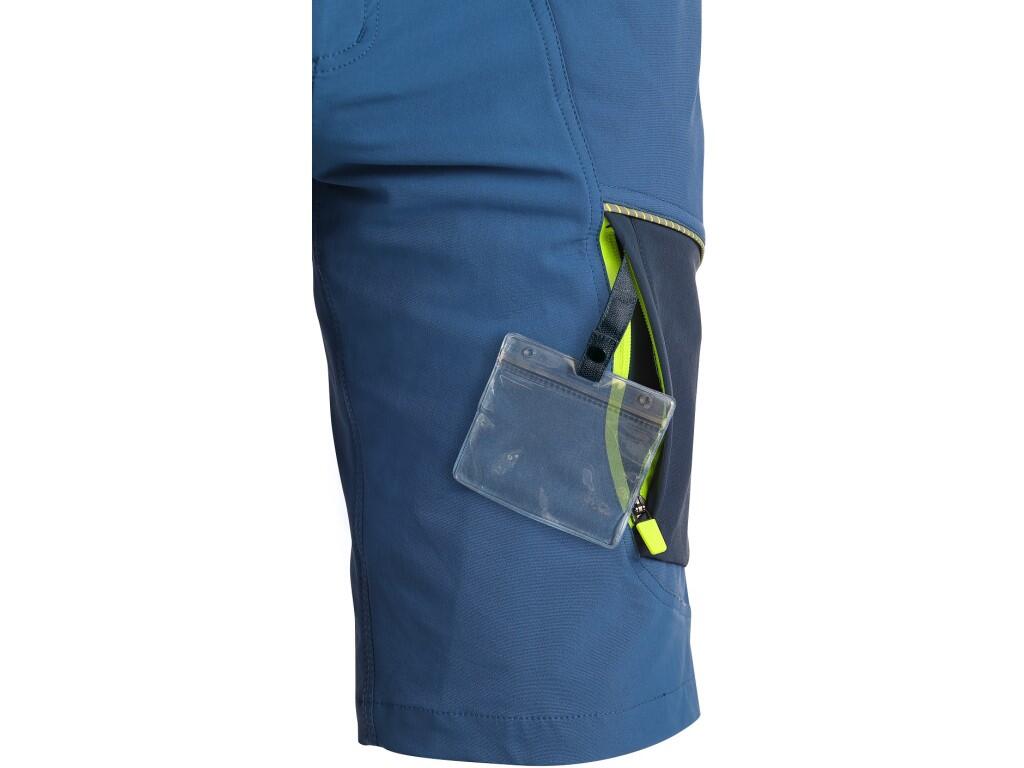 Kraťasy CXS NAOS pánské, modro-modré, HV žluté doplňky, vel. 54