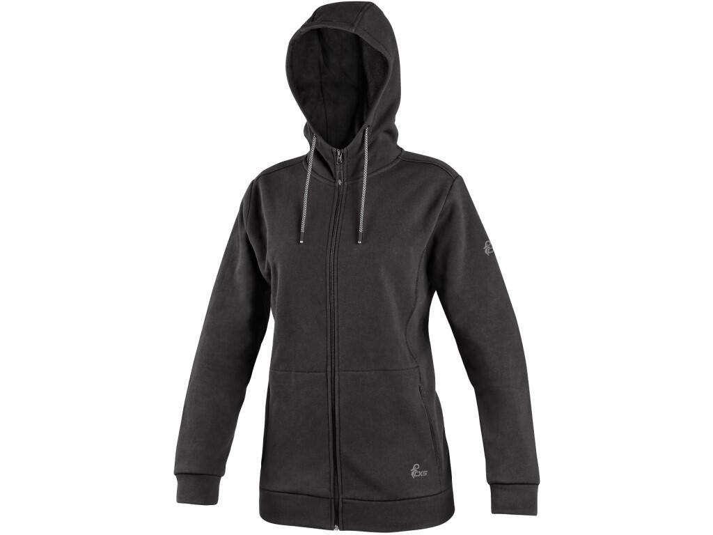 Mikina CXS HARRIET, dámská, černá, vel. XL
