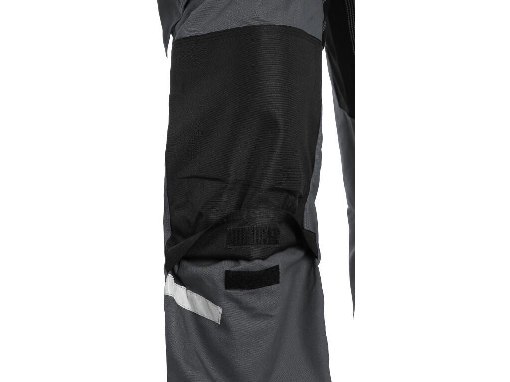 Kalhoty CXS STRETCH, pánské, tmavě šedo-černá, vel. 46